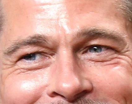 Brad Pitt eye color