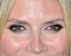 Heidi Klum eye color