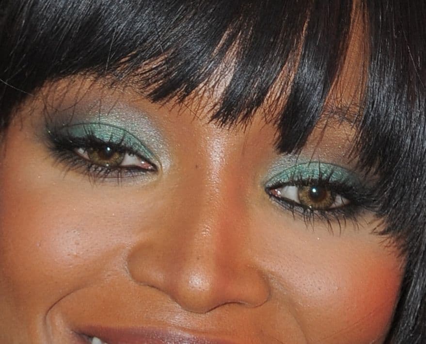 Naomi Campbell eye color